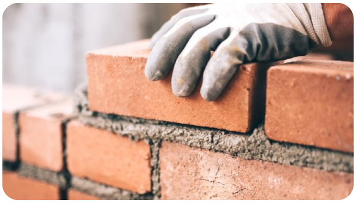 Brick work construction
