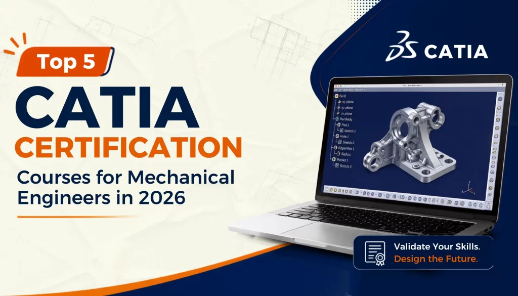 Top 5 CATIA Certification Courses for Mechanical Engineers in 2026