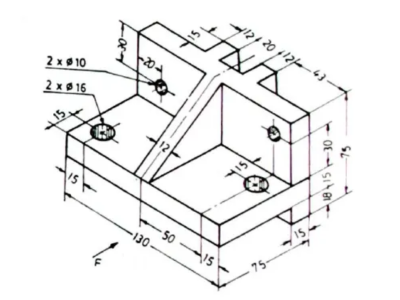 Mechanical Part Sketch Design