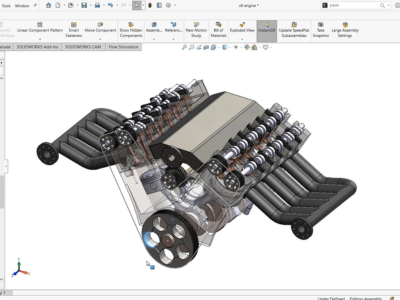 Mechanical Part Sketch Design